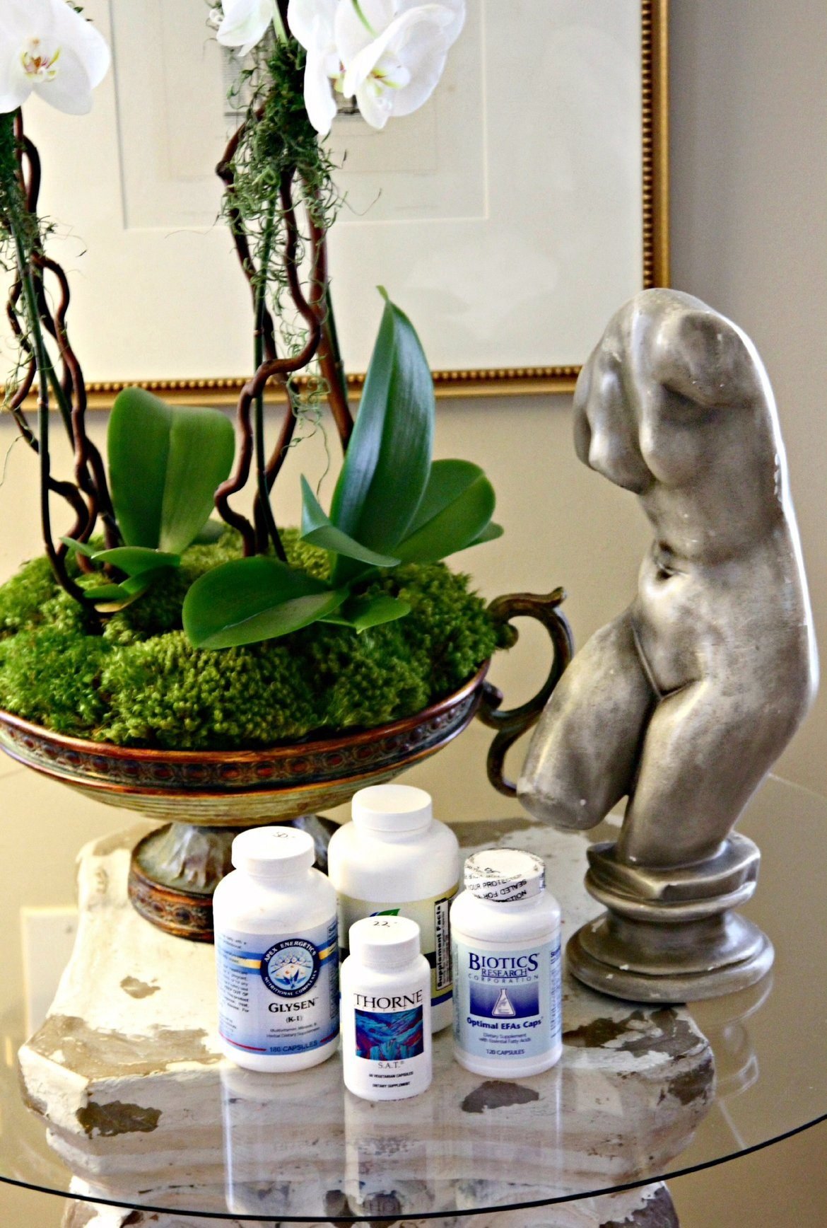 Professional supplements available at the office